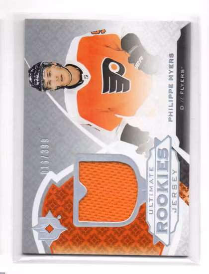 2019-20 Ultimate Collection Jerseys #172 Philippe Myers (25-X49-FLYERS)
