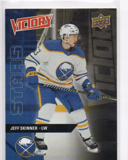 2021-22 Upper Deck Victory Stars #VS4 Jeff Skinner (15-X67-SABRES)