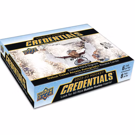 2022-23 Upper Deck Credentials (Hobby Box)
