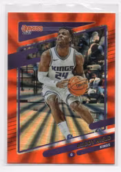 2021-22 Donruss Holo Orange Laser #132 Buddy Hield (15-X173-NBAKINGS)