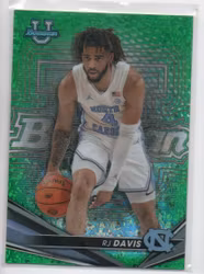 2022-23 Bowman's Best University Green Refractors #44 RJ Davis (30-X187-NBA)