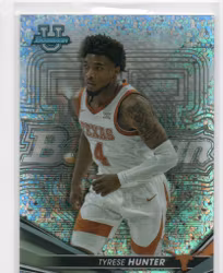 2022-23 Bowman's Best University Mini-Diamond Refractors #34 Tyrese Hunter (20-X187-NBA)