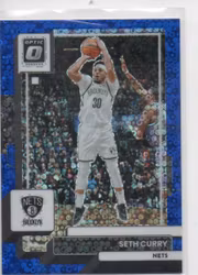 2022-23 Donruss Optic Fast Break Blue #29 Seth Curry (50-X176-NBANETS)
