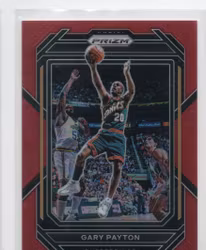 2022-23 Panini Prizm Prizms Red #283 Gary Payton (25-X181-NBASUPERSONICS)