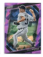 2023 Panini National Convention VIP Gold Packs Purple Sparkle #56 Greg Maddux (40-X188-MLBBRAVES)