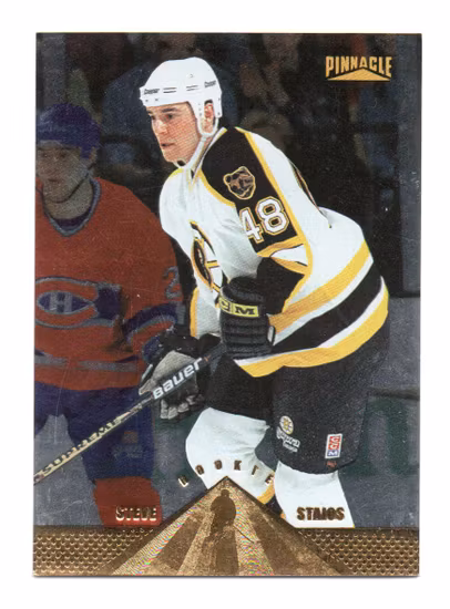 1996-97 Pinnacle Foil #231 Steve Staios (10-A9-BRUINS)