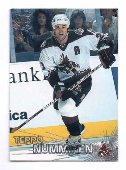 1997-98 Pacific Silver #122 Teppo Numminen (10-A14-COYOTES)