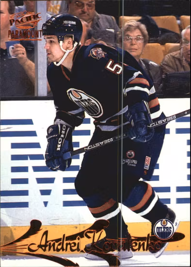 1997-98 Paramount Copper #76 Andrei Kovalenko (10-A9-OILERS)