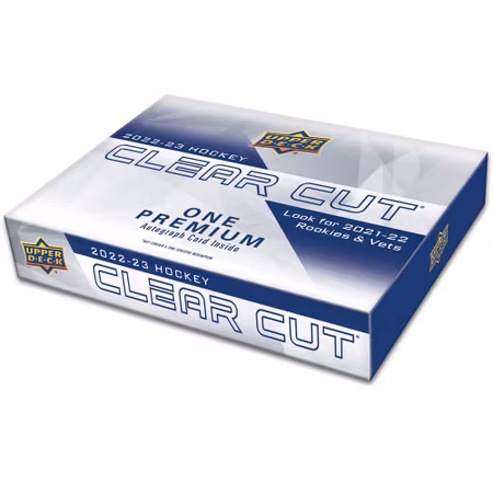 2022-23 Upper Deck Clear Cut (Hobby Box)