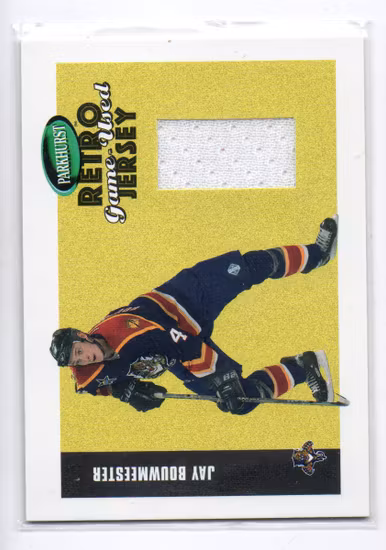 2002-03 Parkhurst Retro Jerseys #RJ12 Jay Bouwmeester (60-A2-NHLPANTHERS)