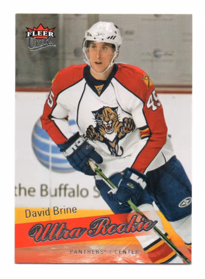 2008-09 Ultra #234 David Brine (15-A12-NHLPANTHERS)