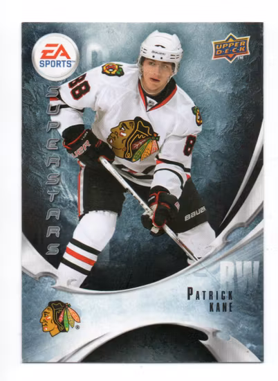 2010-11 Upper Deck EA Superstars #EA2 Patrick Kane SP (40-A5-BLACKHAWKS)