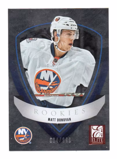2012-13 Elite Rookies #20 Matt Donovan (15-A12-ISLANDERS)