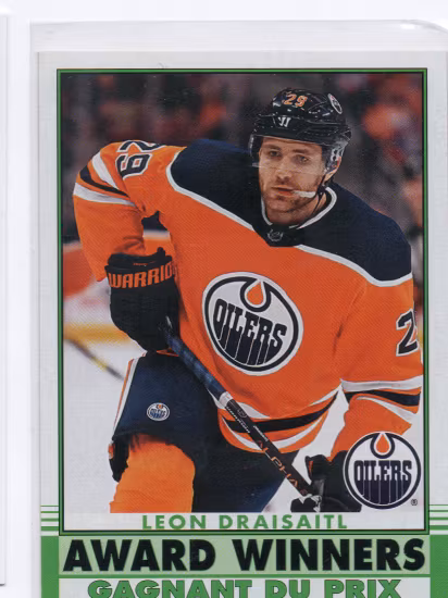 2020-21 O-Pee-Chee Retro #601 Leon Draisaitl AW (30-B2-OILERS)
