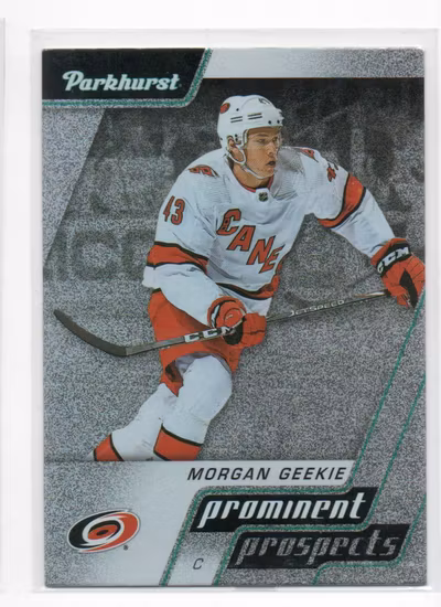 2020-21 Parkhurst Prominent Prospects #PP8 Morgan Geekie (10-A15-HURRICANES)