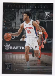2020-21 Panini Chronicles #124 Saddiq Bey Panini (10-B2-NBAPISTONS)