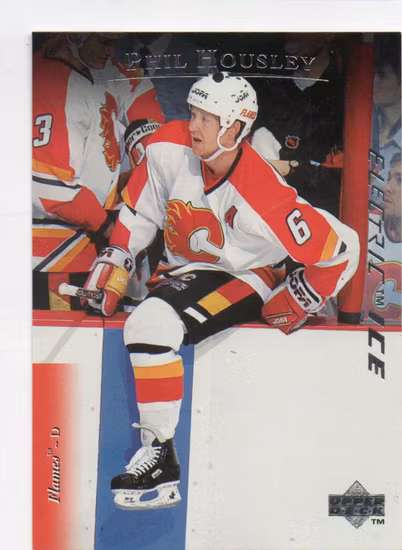 1995-96 Upper Deck Electric Ice #294 Phil Housley (15-B10-FLAMES)
