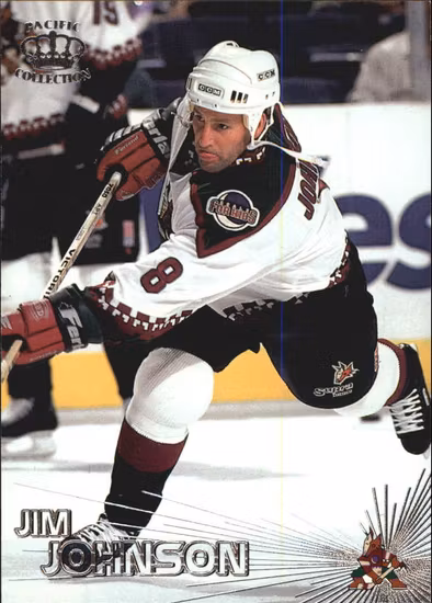 1997-98 Pacific Silver #174 Jim Johnson (10-B3-COYOTES)