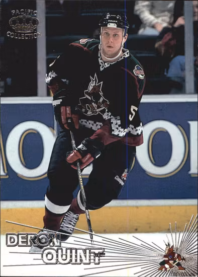 1997-98 Pacific Silver #304 Deron Quint (10-B9-COYOTES)