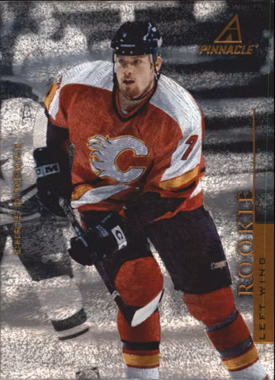 1997-98 Pinnacle Rink Collection #7 Chris Dingman (12-B15-FLAMES)