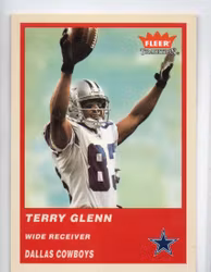 2004 Fleer Tradition #41 Terry Glenn (10-B3-NFLCOWBOYS)
