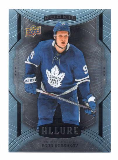 2020-21 Upper Deck Allure #111 Egor Korshkov SP (10-A14-MAPLELEAFS)