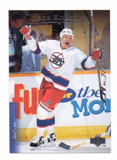1995-96 Upper Deck Electric Ice #299 Igor Korolev (12-B15-NHLJETS)