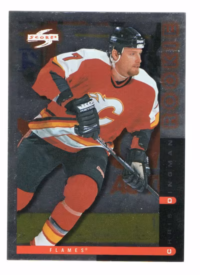 1997-98 Score Golden Blades #55 Chris Dingman (10-B15-FLAMES)