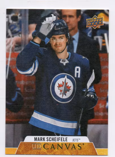 2020-21 Upper Deck Canvas #C207 Mark Scheifele (10-A14-NHLJETS)