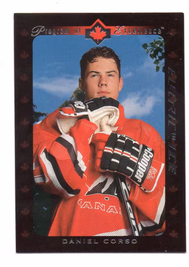 1995-96 Upper Deck Electric Ice #510 Daniel Corso (10-B14-CANADA)