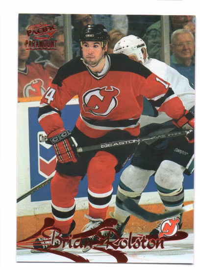 1997-98 Paramount Red #105 Brian Rolston (10-B13-DEVILS)