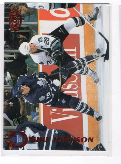 1998-99 Pacific Red #413 Mike Johnson (10-B14-MAPLELEAFS)