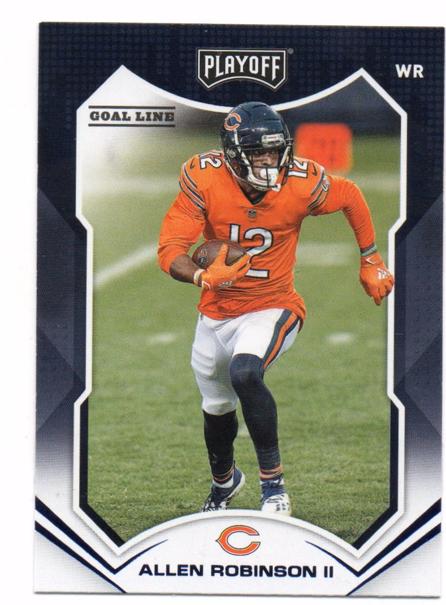 2021 Playoff Goal Line #126 Allen Robinson II (15-B8-NFLBEARS)