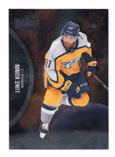 2021-22 Metal Universe #114 Luke Kunin AJ (5-A10-PREDATORS)