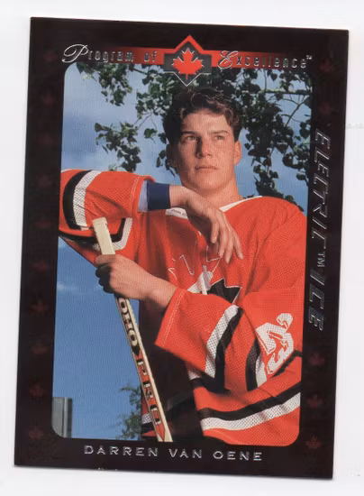 1995-96 Upper Deck Electric Ice #511 Darren Van Oene (10-B8-CANADA)