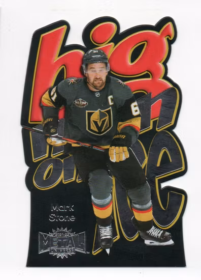 2021-22 Metal Universe Big Man on Ice #BM5 Mark Stone (12-A15-GOLDENKNIGHTS)