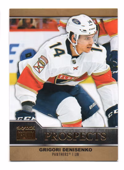 2021-22 Metal Universe Skybox Premium Prospects #PP48 Grigori Denisenko (12-A8-NHLPANTHERS)