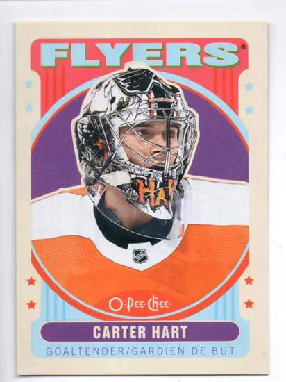 2021-22 O-Pee-Chee Retro #108 Carter Hart (10-A12-FLYERS)