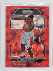 2021-22 Panini Prizm Prizms Red Ice #7 Thomas Bryant (15-B5-NBAWIZARDS)