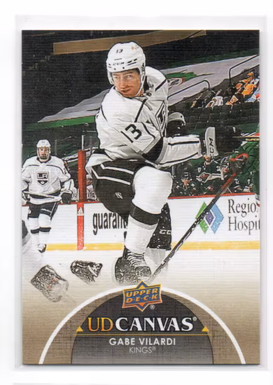 2021-22 Upper Deck Canvas #C39 Gabe Vilardi (10-A14-NHLKINGS)
