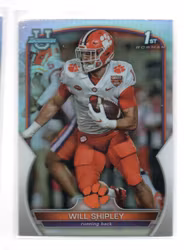 2022 Bowman Chrome University Refractors #73 Will Shipley (20-B9-NFLOTHERS)