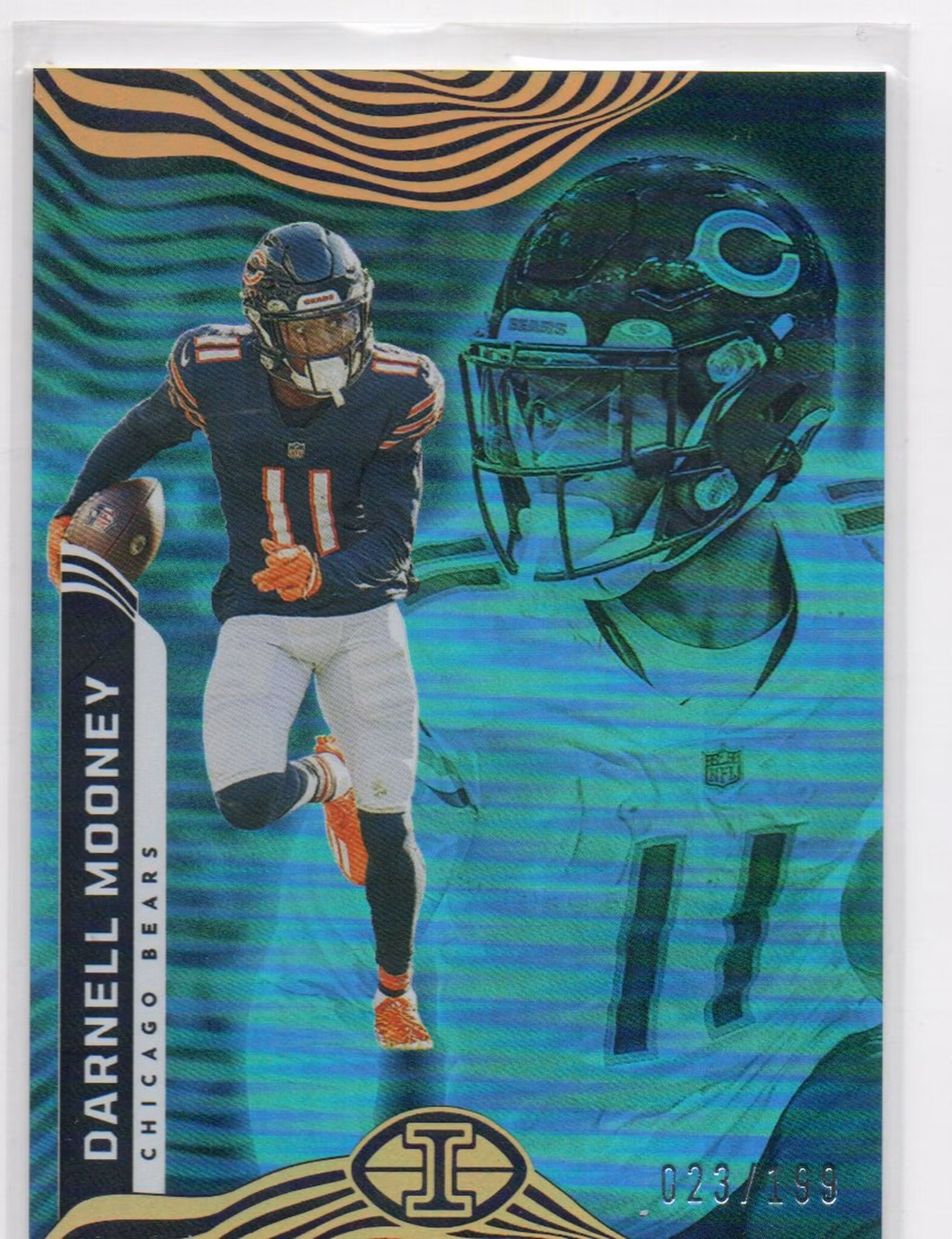 2022 Panini Illusions Light Blue #16 Darnell Mooney (20-B9-NFLBEARS)