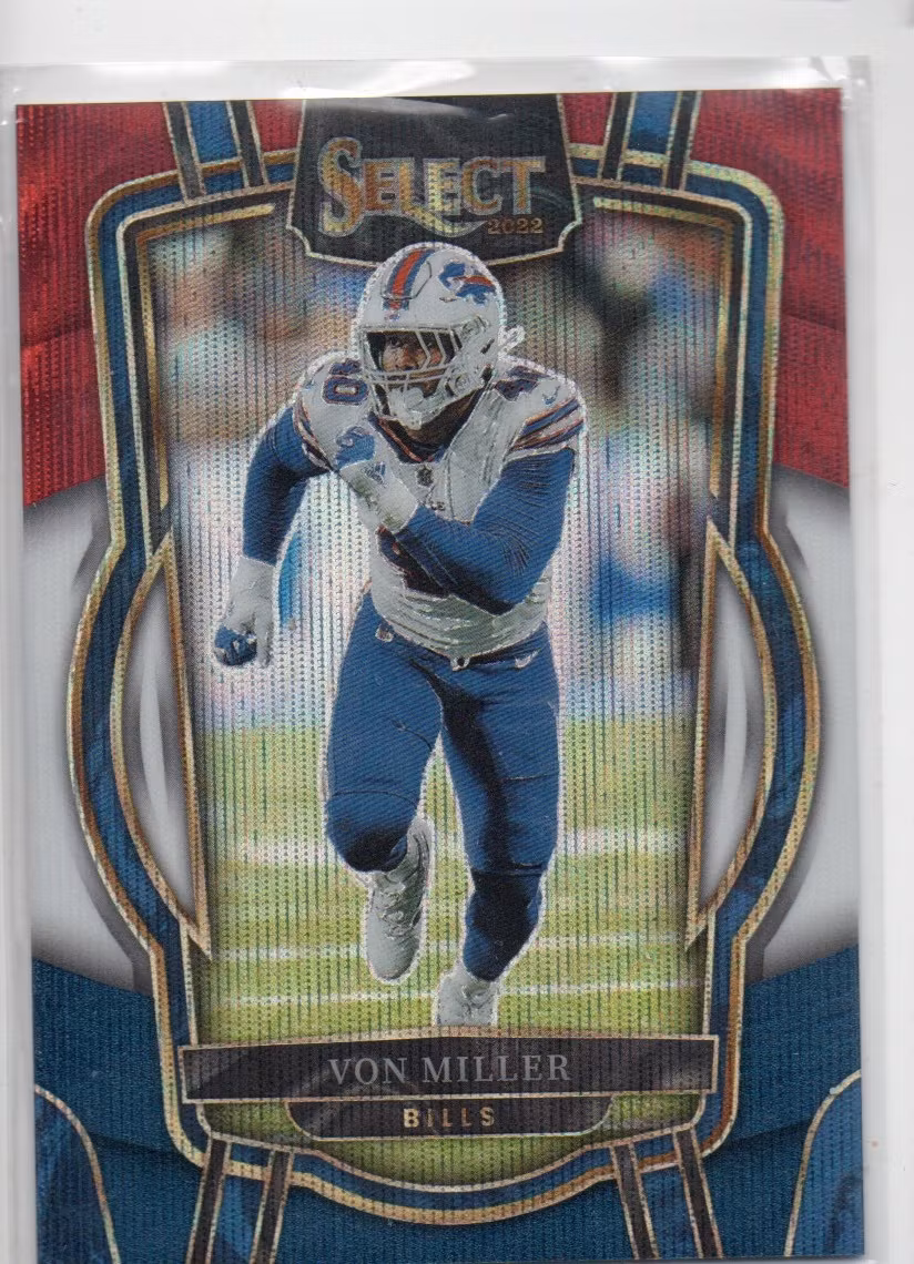 2022 Select Prizm Tri Color #290 Von Miller (25-B10-NFLBILLS)