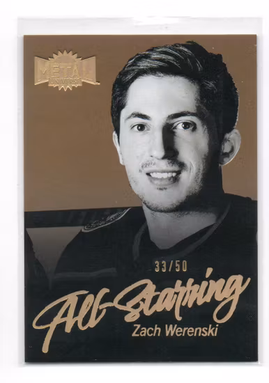 2022-23 Metal Universe All Starring Gold #AS24 Zach Werenski (50-A3-BLUEJACKETS)