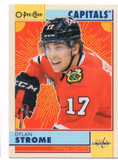 2022-23 O-Pee-Chee Retro #130 Dylan Strome (10-A9-CAPITALS)