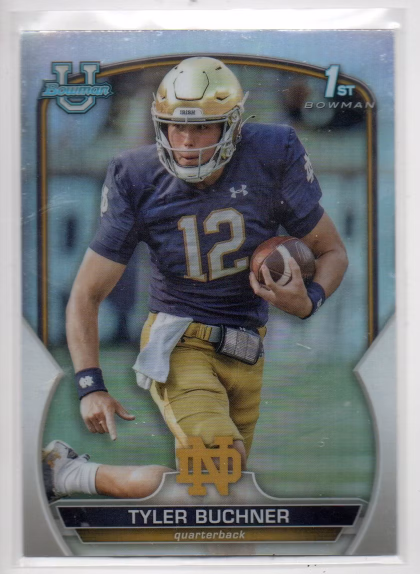 2022-23 Bowman Chrome University Refractors #24 Kiki Rice (10-B9-NFLOTHERS)