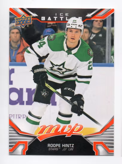 2022-23 Upper Deck MVP Ice Battles #96 Roope Hintz (10-A14-NHLSTARS)