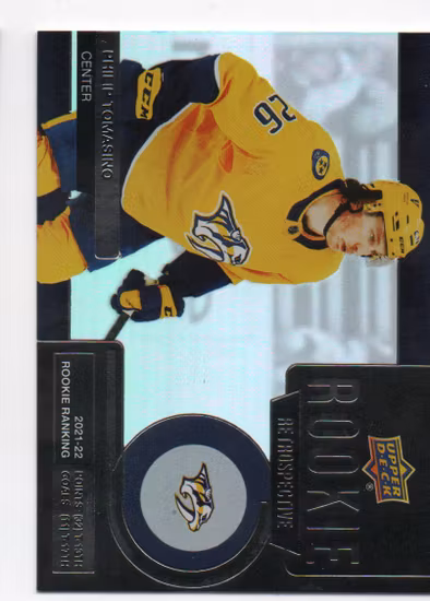 2022-23 Upper Deck Rookie Retrospective #RR3 Philip Tomasino (10-A10-PREDATORS)