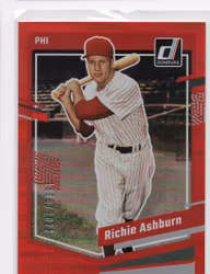 2023 Donruss Holo Red #239 Richie Ashburn (20-B10-MLBPHILLIES)