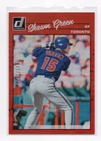 2023 Donruss Holo Red #271 Shawn Green RETRO (20-B9-MLBBLUEJAYS)